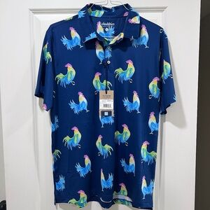 Chubbies Rooster Polo Large